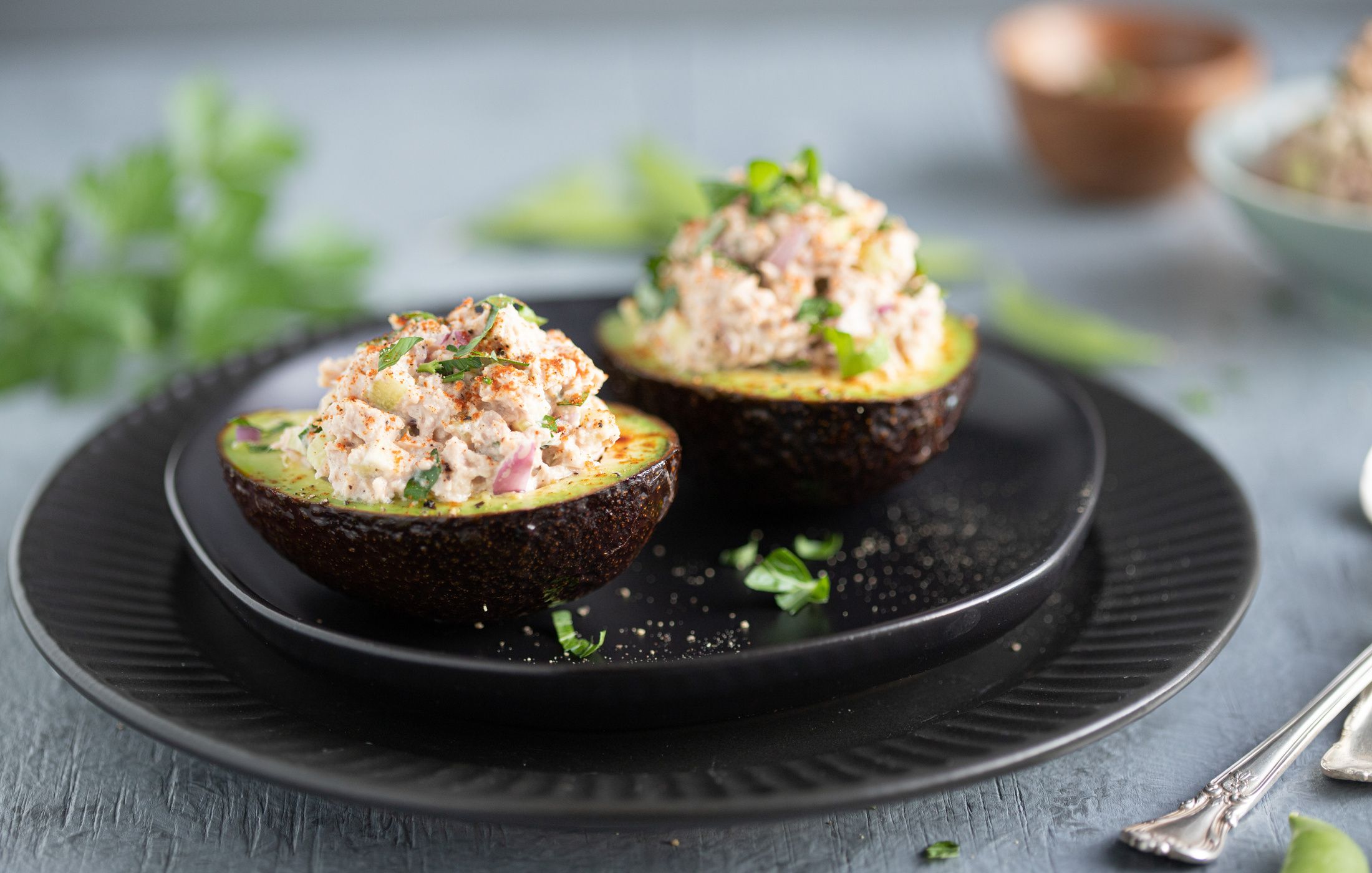 Tuna Stuffed Avocados Nourishing Meals®